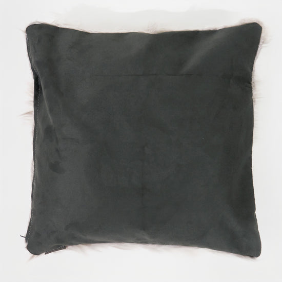 Extra Large Scatter Cushion Cover 70 x 70cm - Mongolian Fur Grey 02