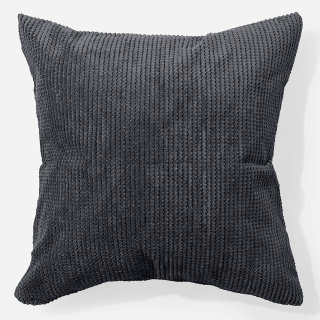 Extra Large Scatter Cushion Cover 70 x 70cm - Pom Pom Black 01