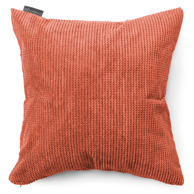Extra Large Scatter Cushion Cover 70 x 70cm - Pom Pom Pumpkin Orange 01