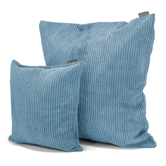 Extra Large Scatter Cushion Cover 70 x 70cm - Pom Pom Sky Blue 02