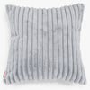 Extra Large Scatter Cushion Cover 70 x 70cm - Ultra Plush Cord Duck Egg Blue 01