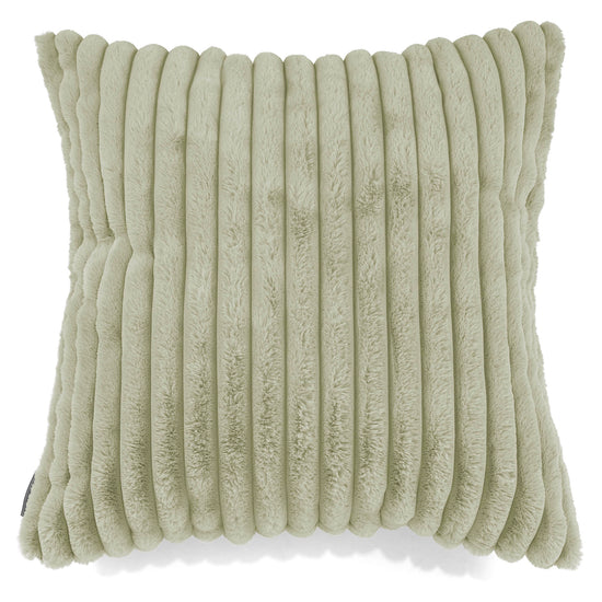 Extra Large Scatter Cushion Cover 70 x 70cm - Ultra Plush Cord Sage Green 01