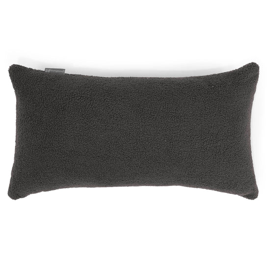 XL Rectangular Support Cushion Cover 40 x 70cm - Boucle Graphite Grey 01