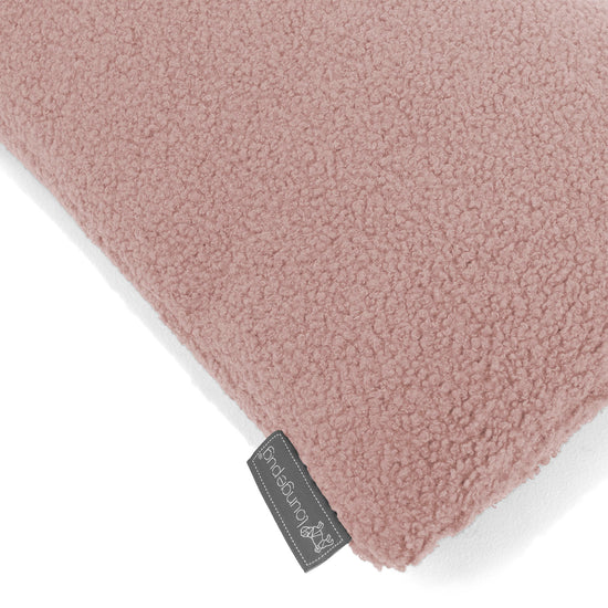 XL Rectangular Support Cushion Cover 40 x 70cm - Boucle Pink 02