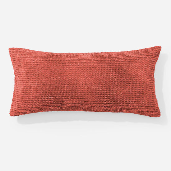 XL Rectangular Support Cushion Cover 40 x 70cm - Pom Pom Pumpkin Orange 01