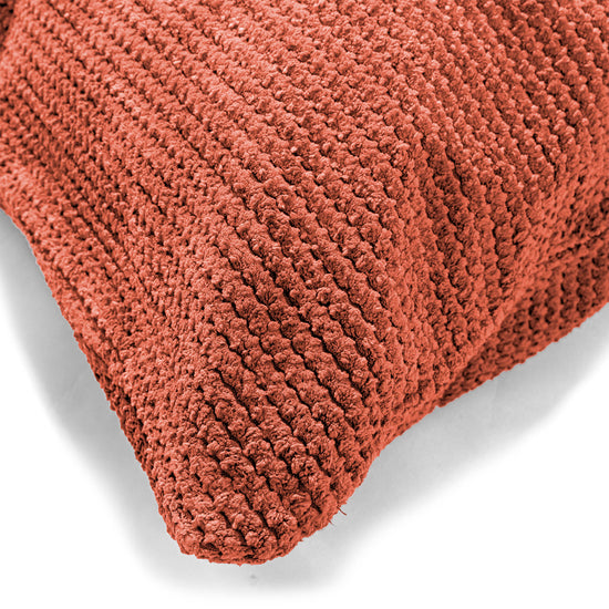 XL Rectangular Support Cushion Cover 40 x 70cm - Pom Pom Pumpkin Orange 02