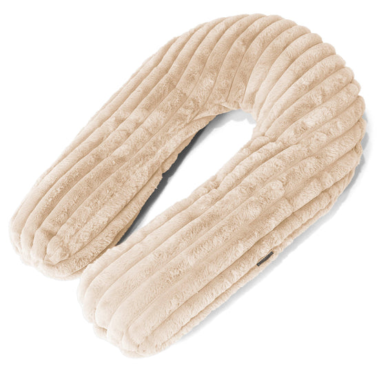 Hug Pillow - Ultra Plush Cord Cream 01