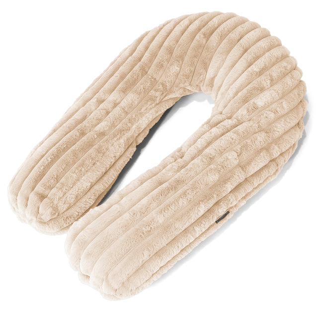 Hug Pillow - Ultra Plush Cord Cream 01