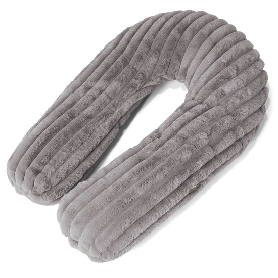Hug Pillow - Ultra Plush Cord Grey 01