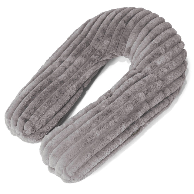 Hug Pillow - Ultra Plush Cord Grey 01