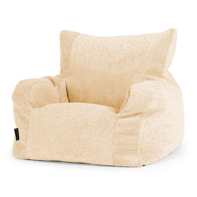 Josephine Bean Bag Armchair - Cord Ivory 01