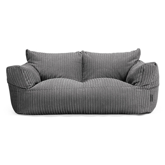 Josephine Sofa Bean Bag - Cord Slate Grey 02