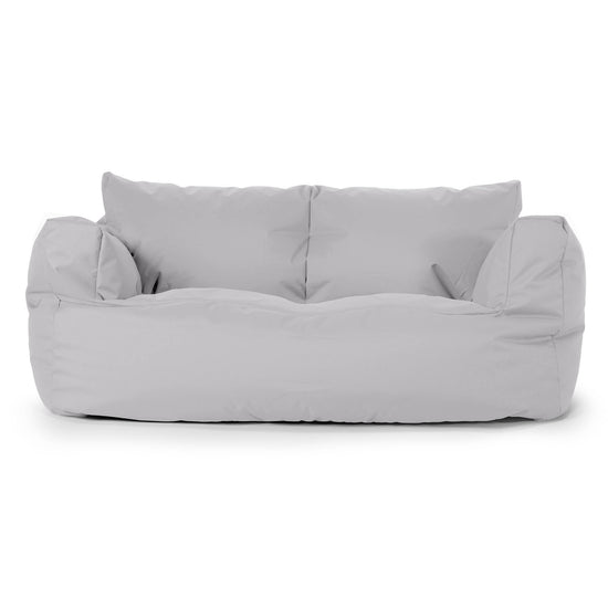 Josephine Sofa Bean Bag - Outdoor Easy Care Silver Grey 01