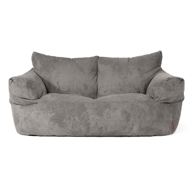 Josephine Sofa Bean Bag - Pom Pom Charcoal Grey 01