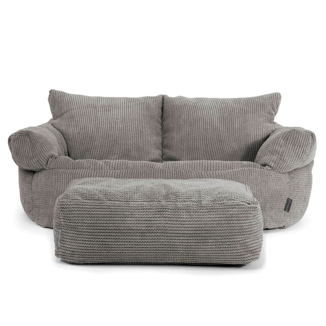 Josephine Sofa Bean Bag - Pom Pom Charcoal Grey 02
