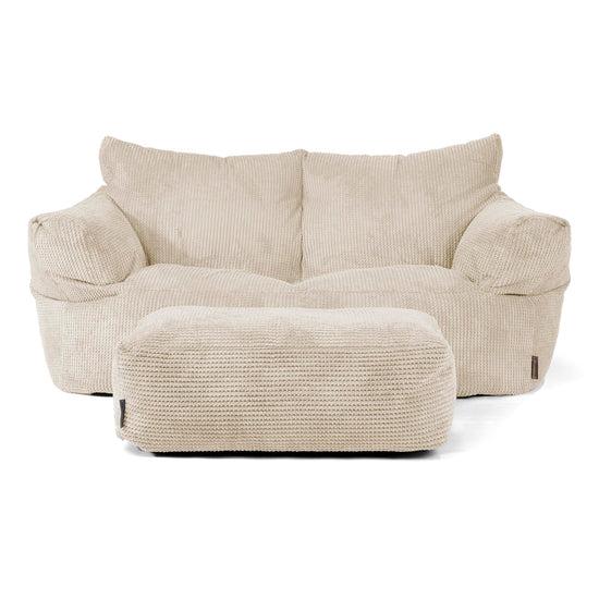Josephine Sofa Bean Bag - Pom Pom Ivory 02