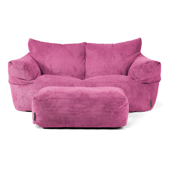 Josephine Sofa Bean Bag - Pom Pom Pink 02