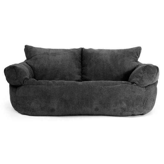 Josephine Sofa Bean Bag - Pom Pom Black 01