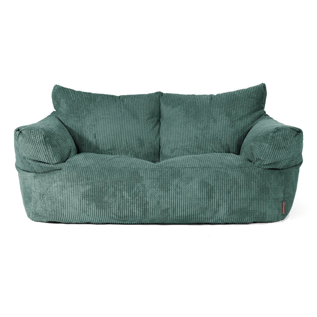 Josephine Sofa Bean Bag - Pom Pom Emerald Green 01