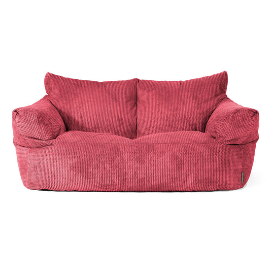 Josephine Sofa Bean Bag - Pom Pom Pastel Red 01