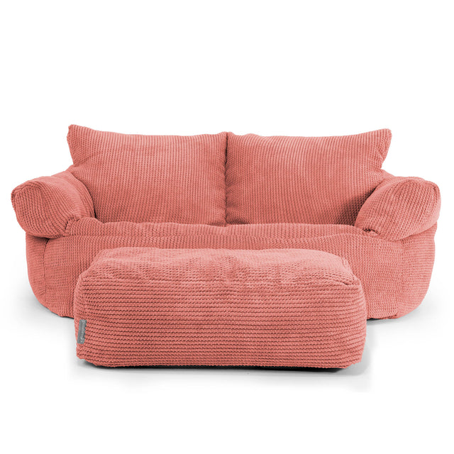 Josephine Sofa Bean Bag - Pom Pom Pumpkin Orange 02