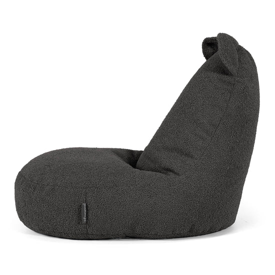 Childs Animal Chair Bear - Boucle Graphite 02