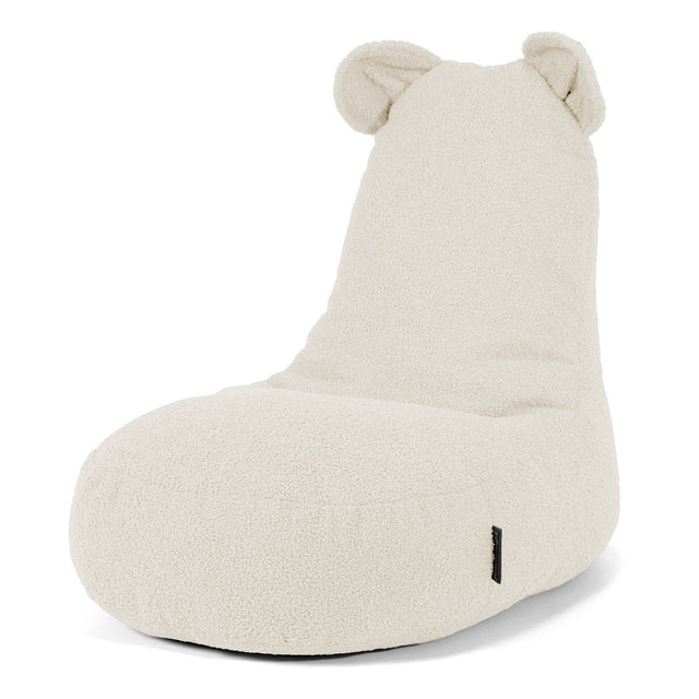 Childs Animal Chair Bear - Boucle Ivory 01
