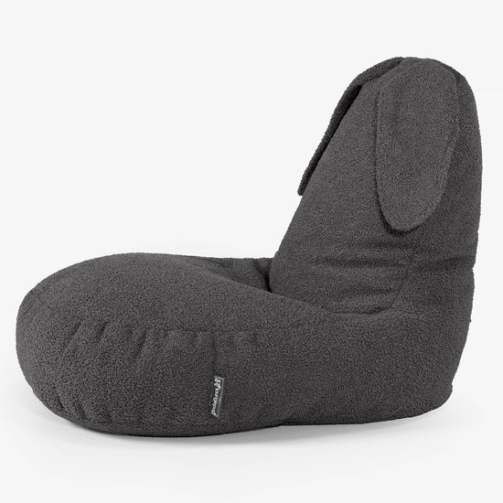 Childs Animal Chair Rabbit - Boucle Graphite 02