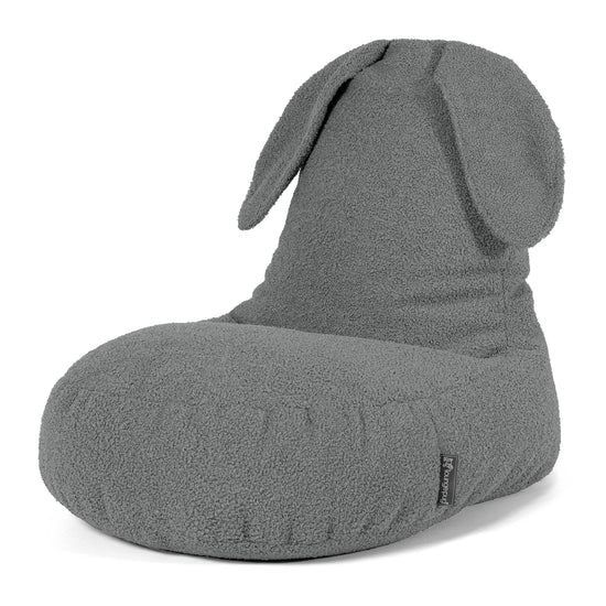 Childs Animal Chair Rabbit - Boucle Grey 01
