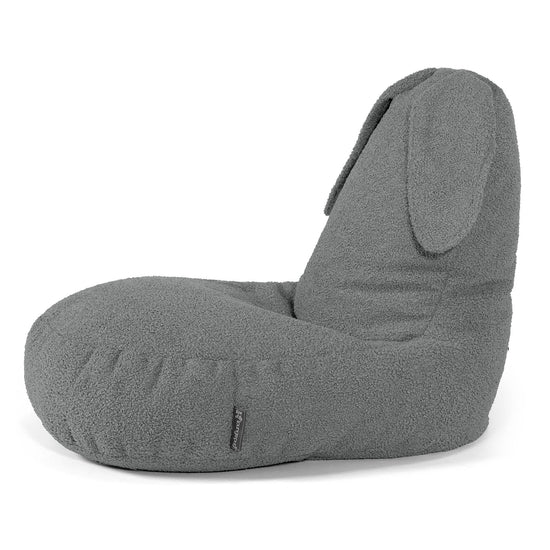 Childs Animal Chair Rabbit - Boucle Grey 02