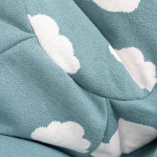Classic Kids Bean Bag Chair 1-5 yr - Knitted Cloud Blue 03