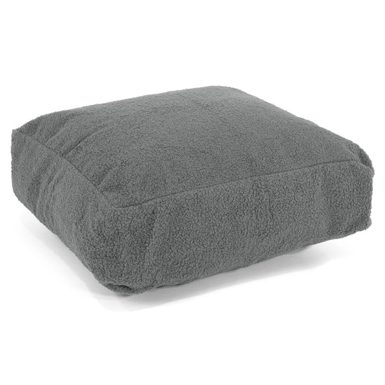 Large Floor Cushion - Boucle Grey 01