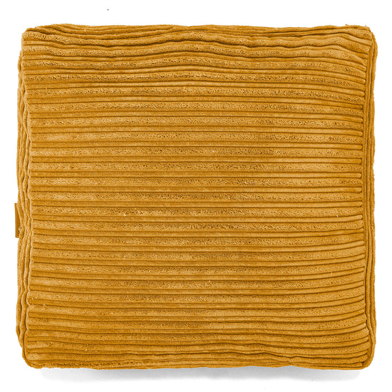 Large Floor Cushion - Cord Golden Honey 03