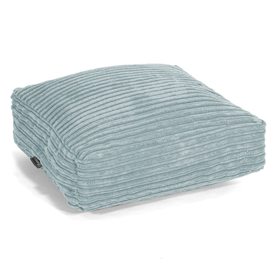 Large Floor Cushion - Cord Mint Green 01