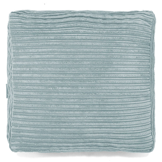 Large Floor Cushion - Cord Mint Green 03