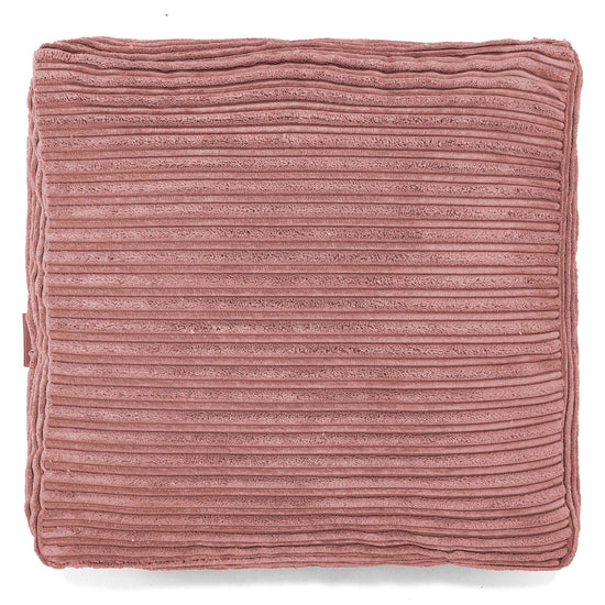 Large Floor Cushion - Cord Peach 03