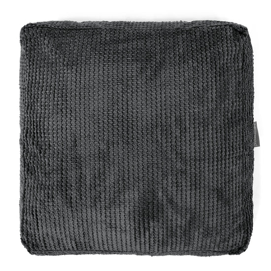 Large Floor Cushion - Pom Pom Black 03