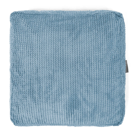 Large Floor Cushion - Pom Pom Sky Blue 03
