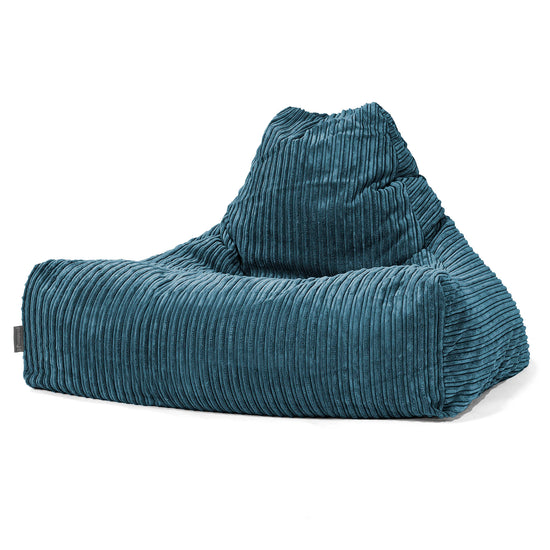 Lounger Beanbag - Cord Navy Blue 01
