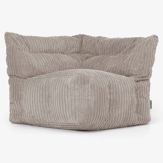 modular-sofa-bean-bag-left-corner-section-cord-dovetail-grey 02