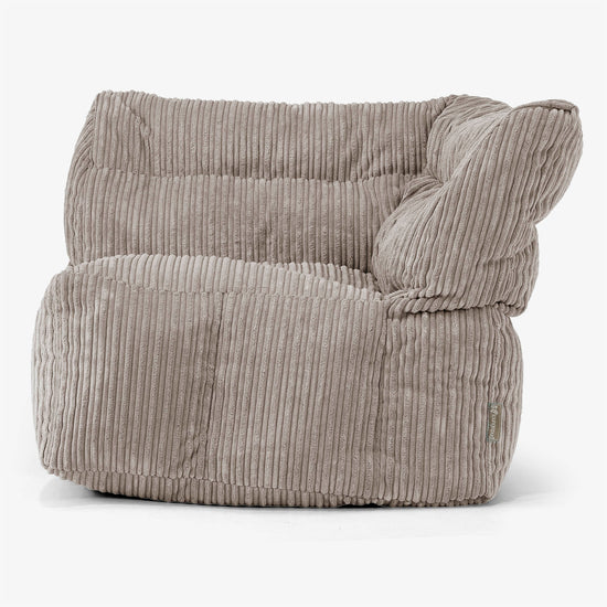 modular-sofa-bean-bag-right-corner-section-cord-dovetail-grey 01
