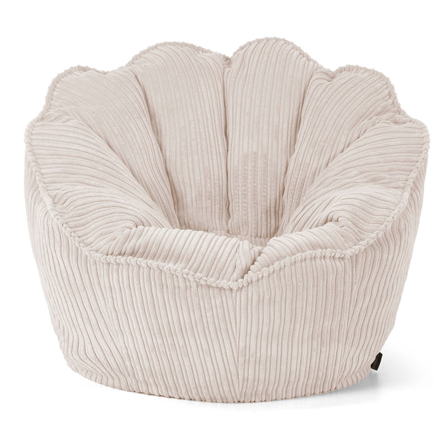 Natalia Sacco Bean Bag Chair - Cord Ivory 01