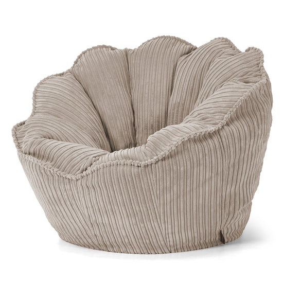 Natalia Sacco Bean Bag Chair - Cord Mink 02