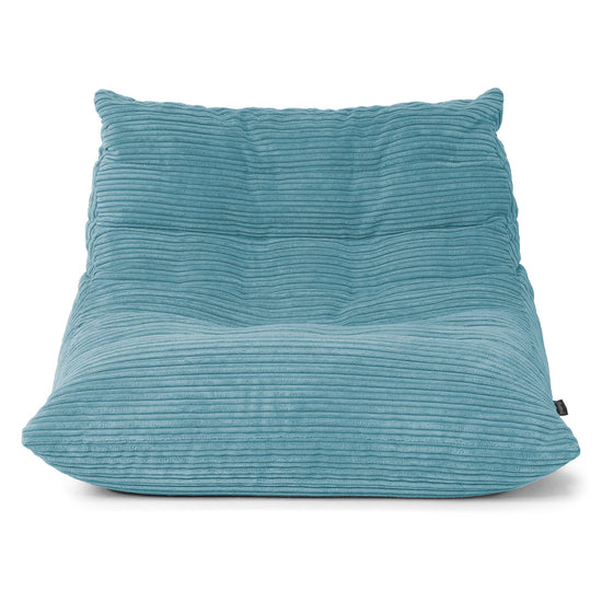 Noah Floor Chair Bean Bag - Cord Aegean 01