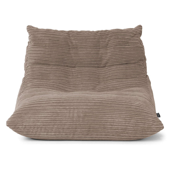 Noah Floor Chair Bean Bag - Cord Dovetail Grey 01