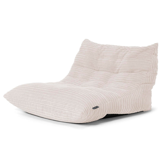 Noah Floor Chair Bean Bag - Cord Ivory 02