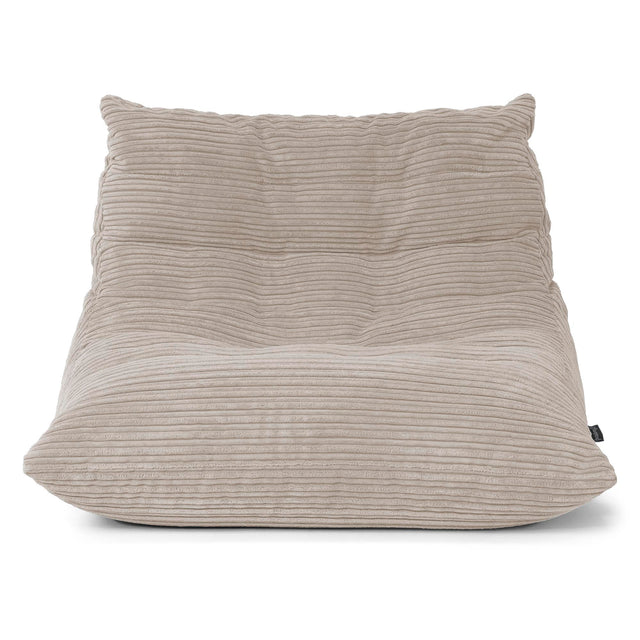 Noah Floor Chair Bean Bag - Cord Mink 01