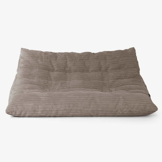 Noah Floor Sofa Bean Bag - Cord Dovetail Grey 01