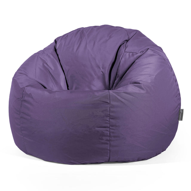 Classic Bean Bag Chair - Outdoor Easy Care Purple 01