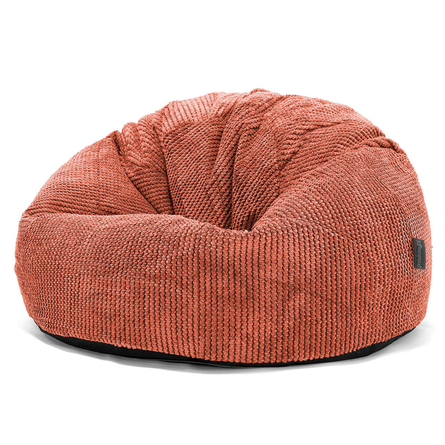 Classic Bean Bag Chair - Pom Pom Pumpkin Orange 01